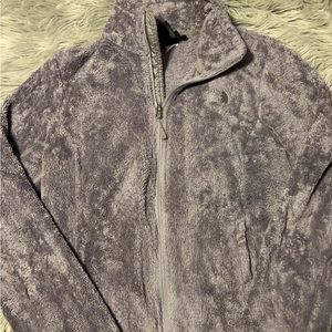 Size small purple/gray north face jacket.